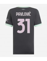 AC Milan Strahinja Pavlovic #31 Kolmaspaita Naisten 2024-25 Lyhythihainen